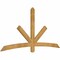 Ekena Millwork Alberta Rough Sawn Timber Gable Bracket, Western Red Cedar, 84"W x 42"H x 2"D x 4"F, 12/12 Pitch GBW084X42X0204ALB00RWR - alternate 4